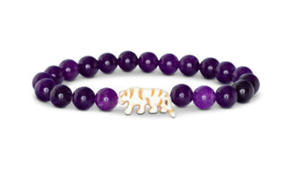 Fahlo Tiger Bracelet Royal Purple