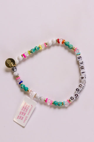 Simply Southern Bracelet Positive Good Vibes