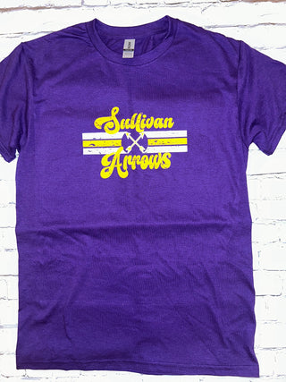 Sullivan Arrows T-Shirt Purple