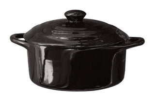 Stoneware Mini Baker w/Lid