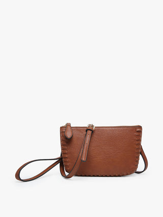 Jen & Co Bonnie Crossbody Wristlet Brick M2397
