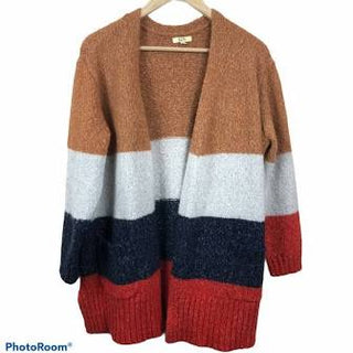 Color Block Cardigan