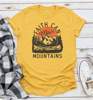 Way Down South Faith Can Move Mountains T-Shirt
