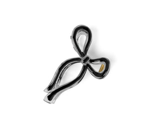 Crush Very Demure Bow Hair Clip Black
