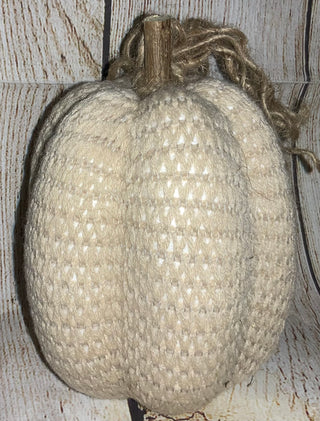 Fabric Cream Pumpkin