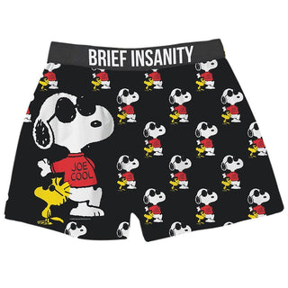 Brief Insanity Peanuts Joe Cool Boxer Shorts