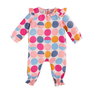 Mudpie Dot Print Gauze Longall