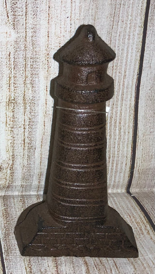 Cast Iron Lighthouse Doorstop