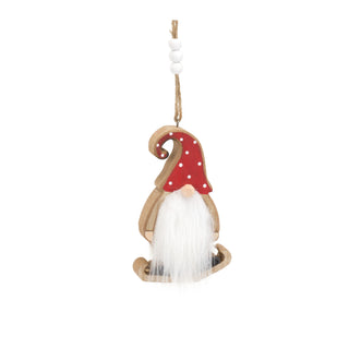 Gnome w/Skates Ornament