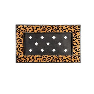 Animal Print Coir Sassafras Switch Mat Tray