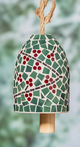 Mosaic Holly Berry Chime