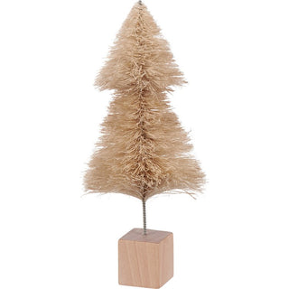 Bottle Brush Tree Tan Tiered