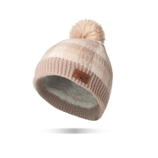 Britt’s Knits Tan Sweater Weather Pom Hat