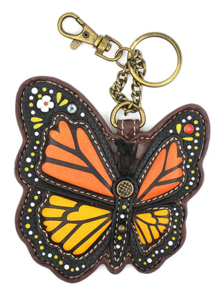 Chala Key Fob/Coin Purse Monarch Butterfly 806