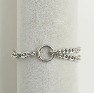 Howard's Narelle Waterproof Multi Chain Bracelet Silver