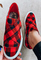 Gypsy Jazz Plaid Along  Shoes