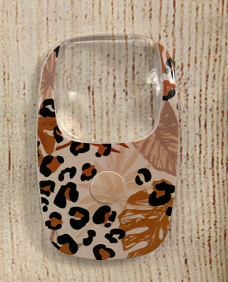 Optimum Optical OptiCard LED Pocket Magnifier Leopard Leaves
