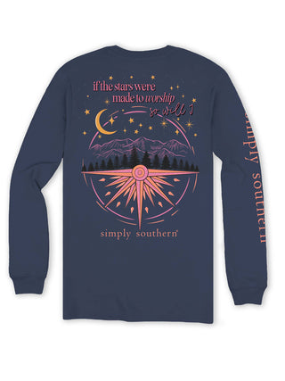 Simply Southern Long Sleeve Stars Mirage
