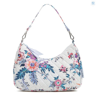 Vera Bradley Frannie Mini Crescent Crossbody Magnifique Floral