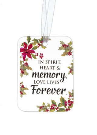 In Spirit, Heart & Memory Memorial Ornament