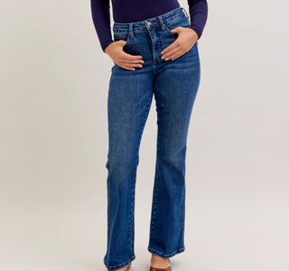Judy Blue HW TC Bootcut Short Inseam 881062