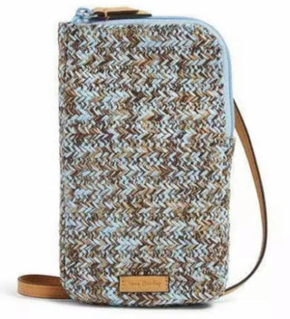 Vera Bradley Straw Cellphone Crossbody