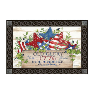 Old Glory Patriotic Stars MatMate