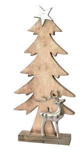 Wood Tree w/Deer