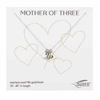 Alexa’s Angels Mother of Three Necklace