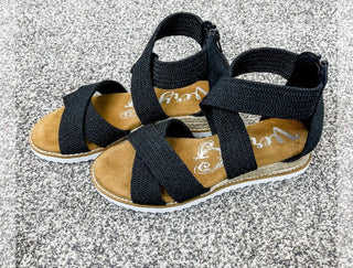 Very G Sadie Wedge Black