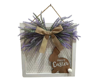 Happy Easter Bunny w/Lavender Hanging