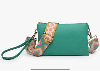 Jen & Co Izzy Crossbody Kelly Green M2056