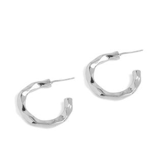 Whispers Jagged Edged Hoop WN004183/84