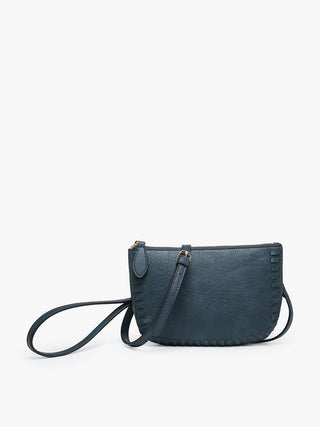 Jen & Co Bonnie Crossbody Wristlet Navy M2397