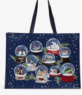 Vera Bradley Market Tote Snow Globes