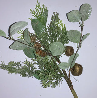 Eucalyptus Cedar Bell Spray 16”
