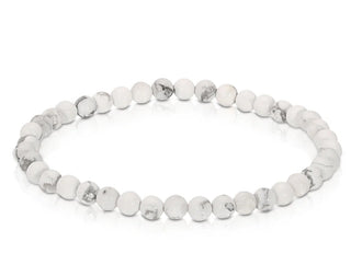 My Fun Colors Mini Gemstone Bracelet White Turquoise Howlite