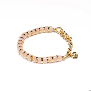 Soul Stacks Chain Reaction Bracelet Rose Quartz