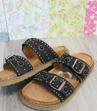 Very G Connie Sandal Black