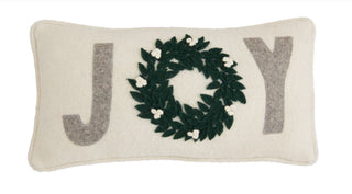 Mudpie Joy Mini Felt Pillow