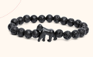 Fahlo Traverse Gorilla Bracelet Blackout Lava