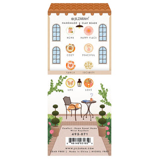 Jilzarah Home Sweet Home Wrist Keychain