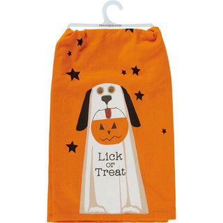 Lick or Treat Kitchen Towel
