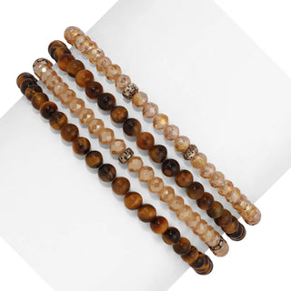 My Fun Colors Spiritual Gemstone Bracelet Tiger Eye