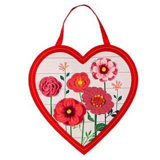 Heart of Flowers Door Decor