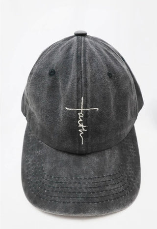 Love and Repeat Faith Embroidered Hat