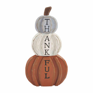 Pumpkin Snowman Reverse Plaque