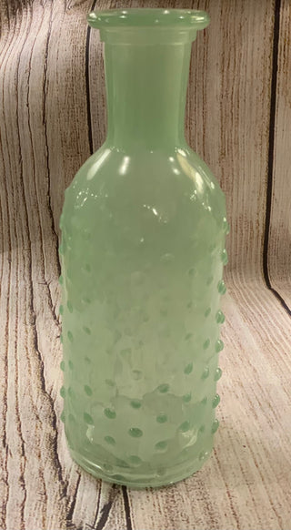 Glass Hobnail Vase