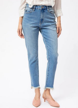 Kancan High-Rise Hem Detail Classic Skinny 7328m