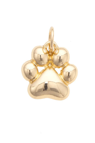 Canvas Style Charmed Puffy Paw Charm